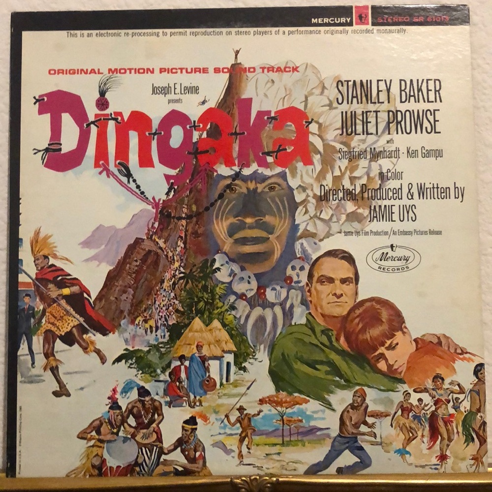 Dingaka Original Movie Soundtrack Vinyl Lp '65